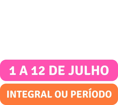1 a 12 de julho. Integral ou período